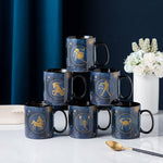 Cobalt Zodiac Mug For Celestial Character