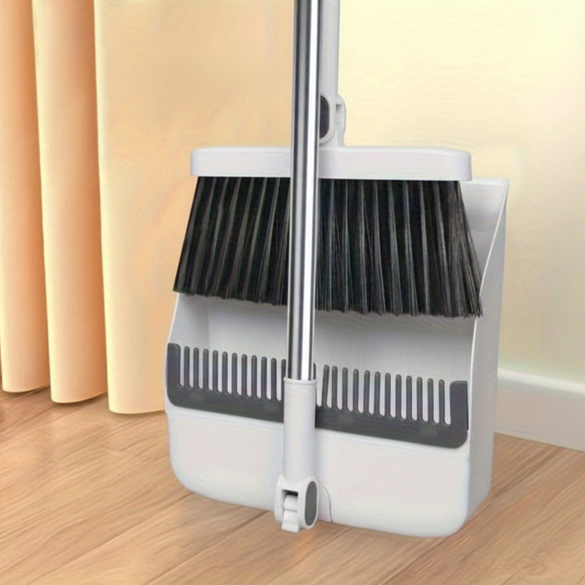Rotatable Broom and Dustpan Set
