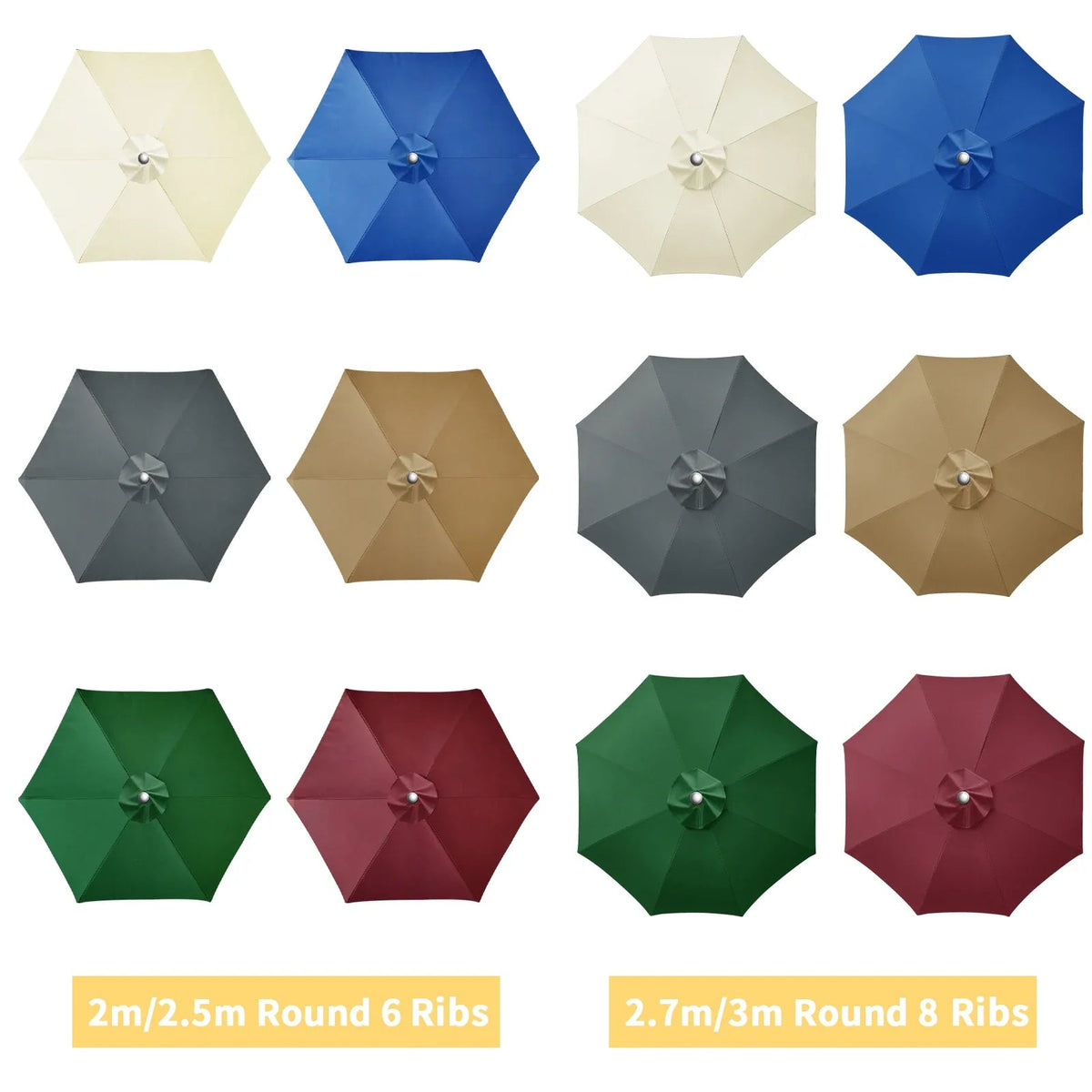 Outdoor Umbrella Canopy Cover For Patio Refresh