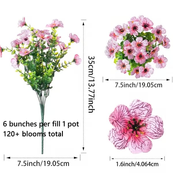 Artificial Flowers For Allergy-Free Color