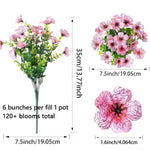 Artificial Flowers For Allergy-Free Color