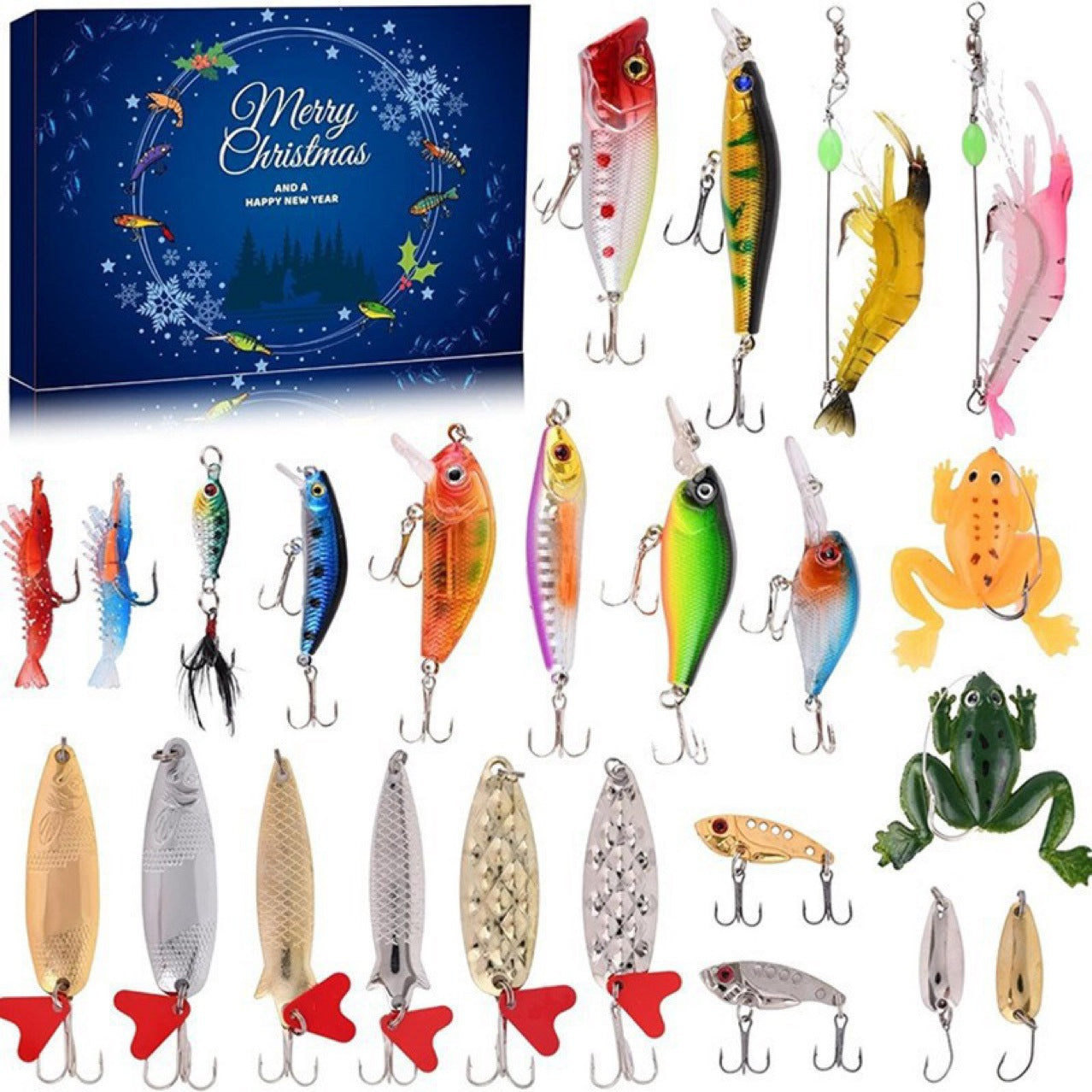 Fishing Rod Advent Calendar With Daily Tackle Surprises