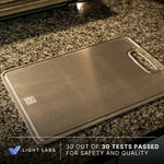 Gold Titanium Cutting Board For Elegant Prep