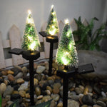 Solar-Weihnachtsbaumlicht für festliche Wege