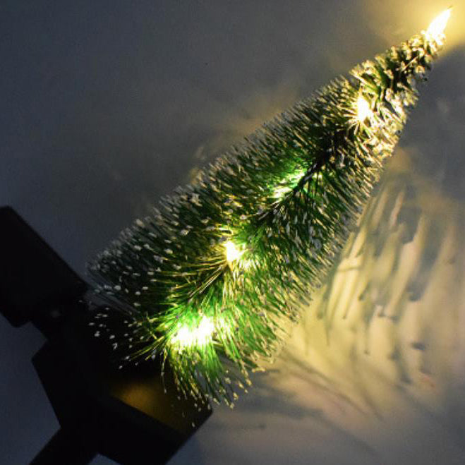 Solar-Weihnachtsbaumlicht für festliche Wege