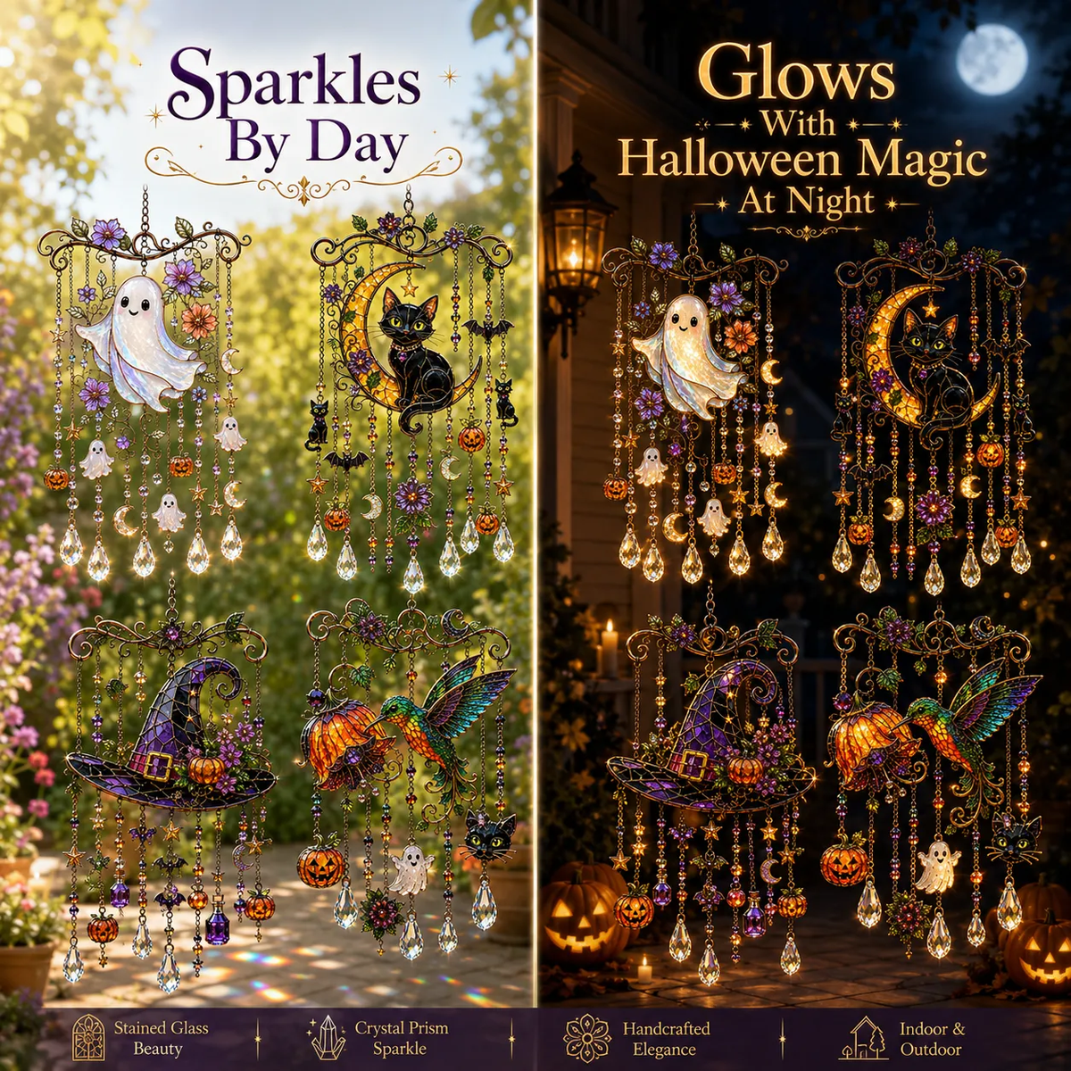 Halloween Crystal Lighting For Playful Glow