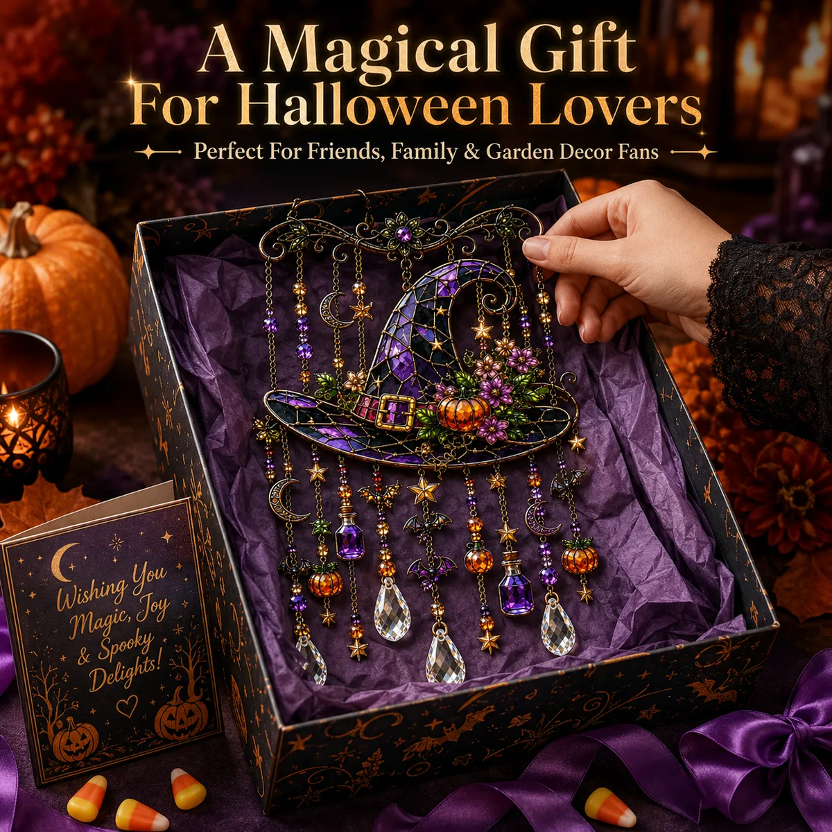 Halloween Crystal Lighting For Playful Glow
