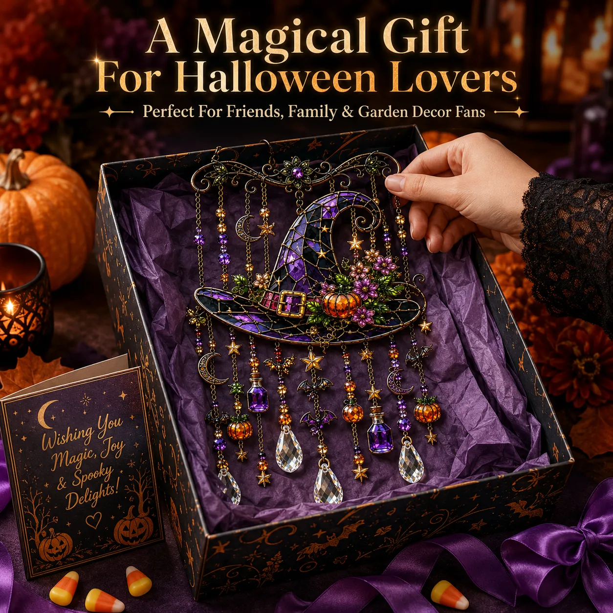 Halloween Crystal Lighting For Playful Glow