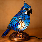 Art Glass Bird Lamp For Warm Character