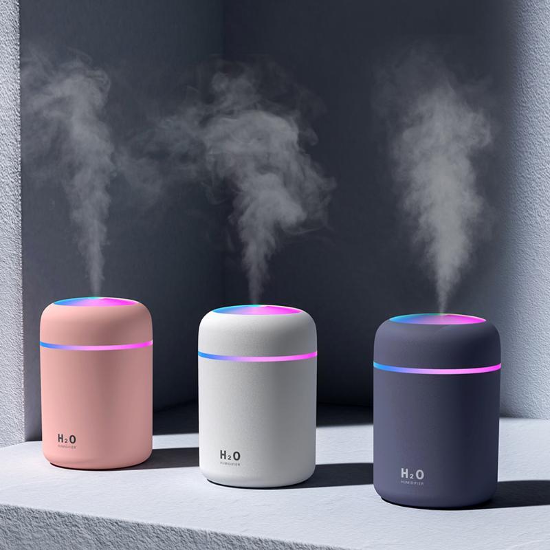 Umidificatore a Nebbia LED per una Luce Ambientale Soffusa