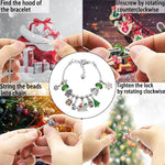 Calendario dell'Avvento Fai-da-Te per Creare Braccialetti Festivi