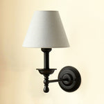 Traditional Fabric Sconce Wall Light