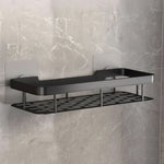 Adhesive Bathroom Shelf for Drill-Free Style
