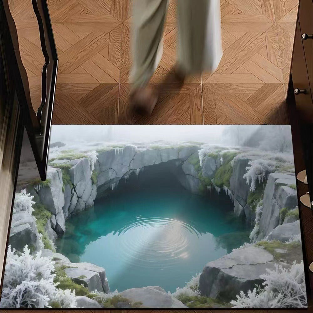 Zerbino Abisso Infinito con Illusione 3D