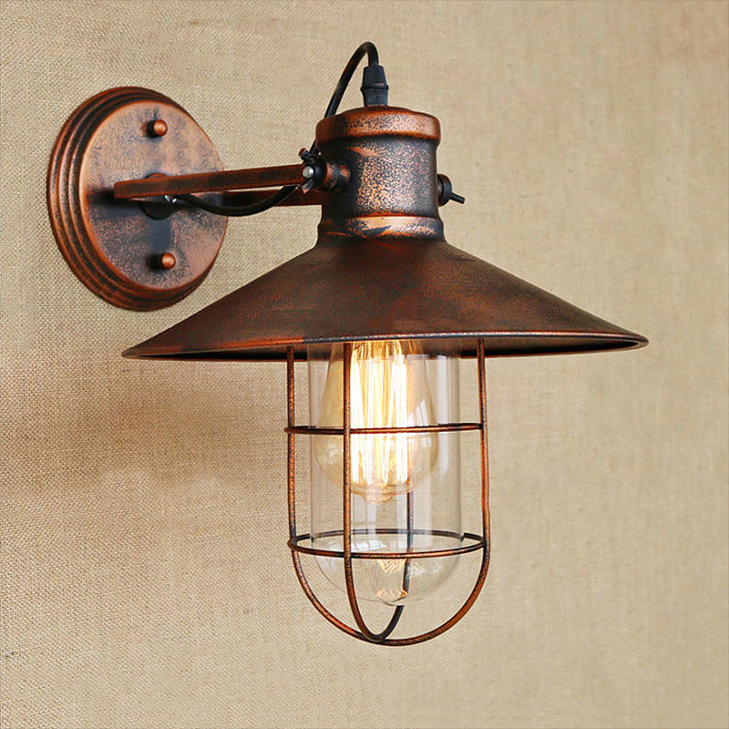 Clear Glass Wall Light Shade