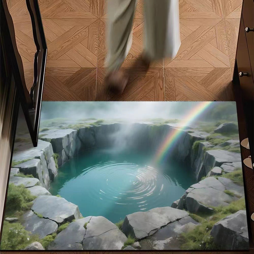 Zerbino Abisso Infinito con Illusione 3D