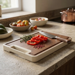 Dual-Material Prep Table For Effortless Cooking