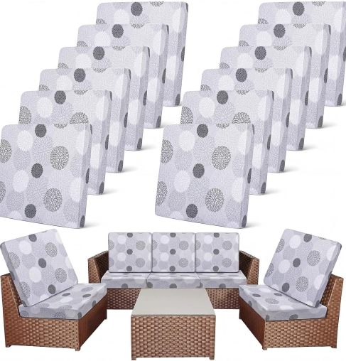 Splash-Proof Patio Pillow Covers For Outdoor Charm