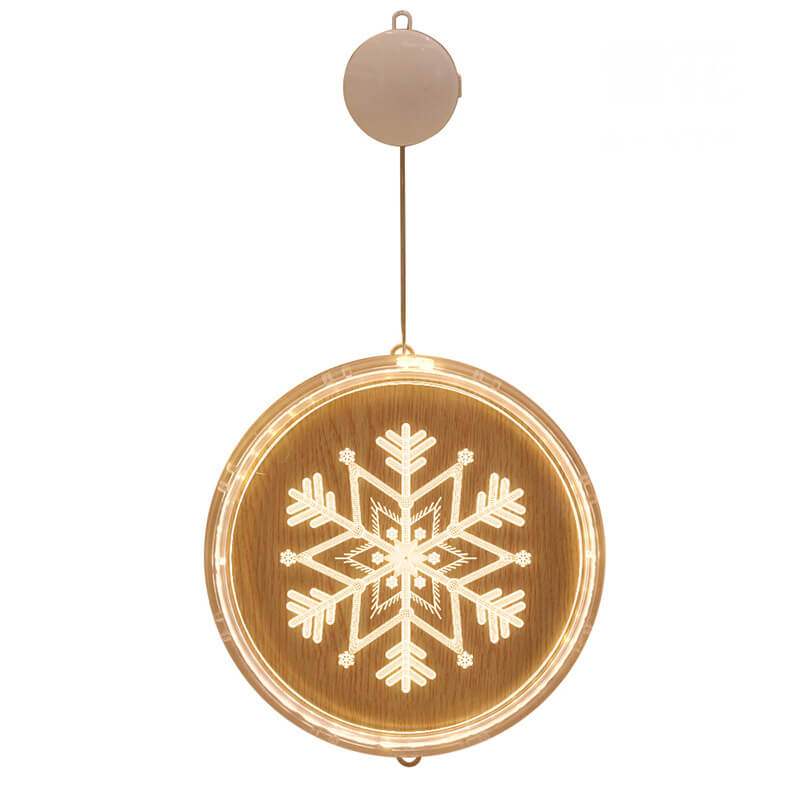 Christmas Suction Cup Light For Festive Glow