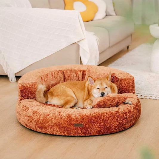 Orthopedic Donut Dog Bed with Pillow