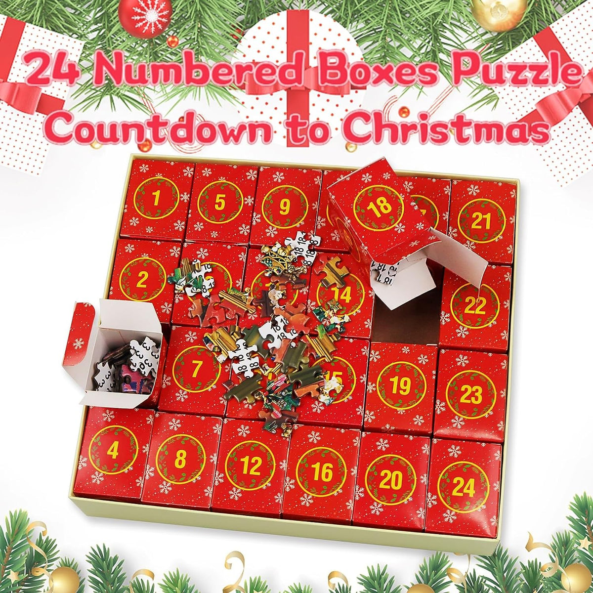 Christmas Puzzle Advent Calendar For Festive Fun