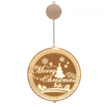 Christmas Suction Cup Light For Festive Glow