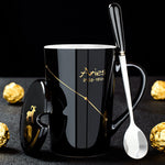 Black Zodiac Ceramic Mug For Cosmic Character