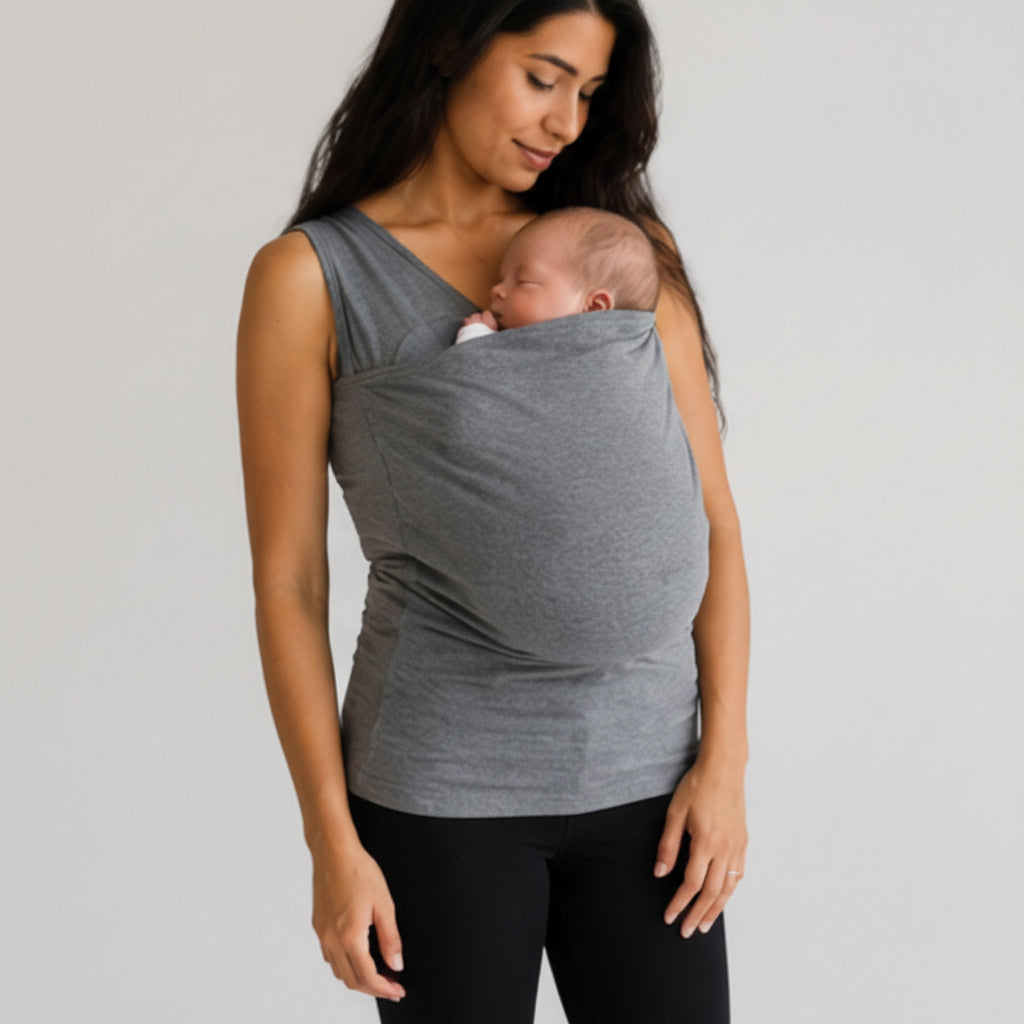 Maglia Bondwear per papà che porta il bambino