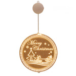 Christmas Suction Cup Light For Festive Glow