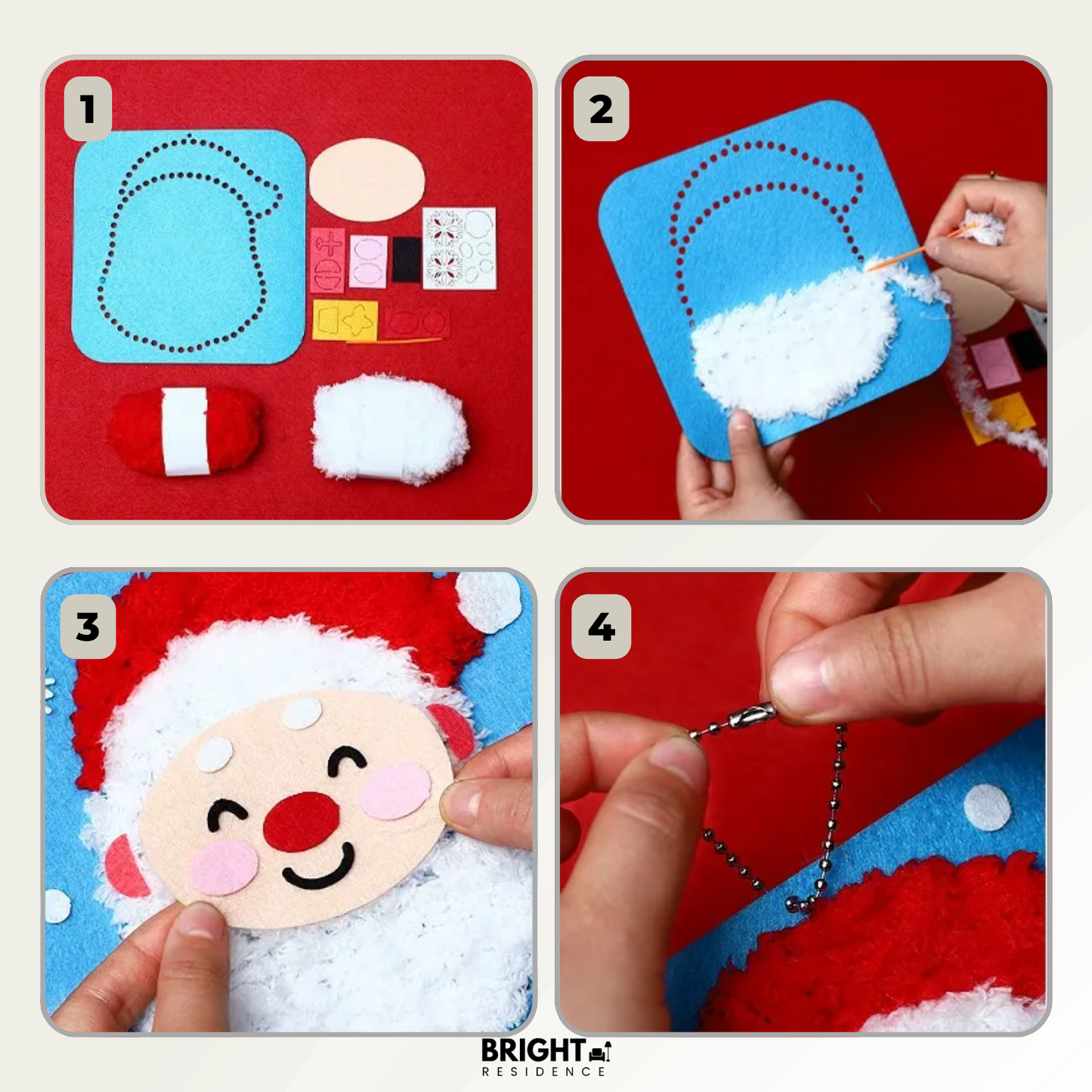 Christmas Embroidery Kit For Festive Keepsakes