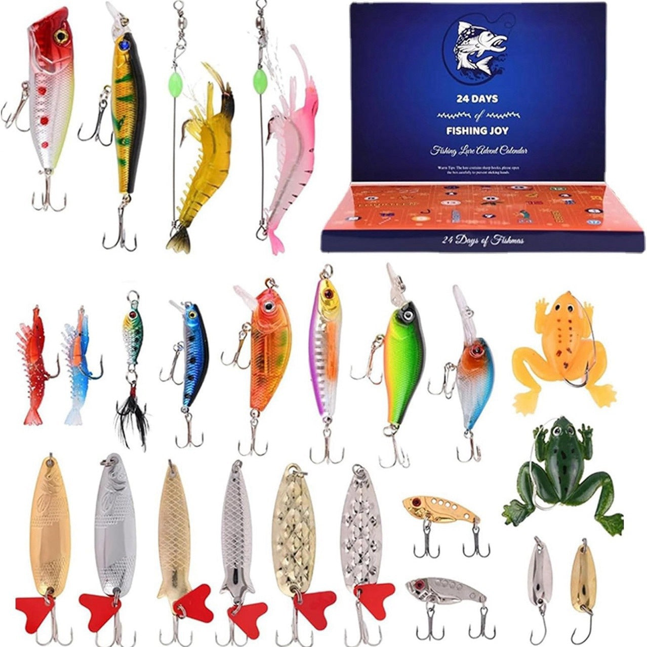 Fishing Rod Advent Calendar With Daily Tackle Surprises