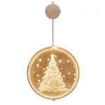 Christmas Suction Cup Light For Festive Glow