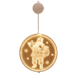 Christmas Suction Cup Light For Festive Glow