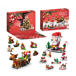 Christmas Blocks Table For Festive Countdown
