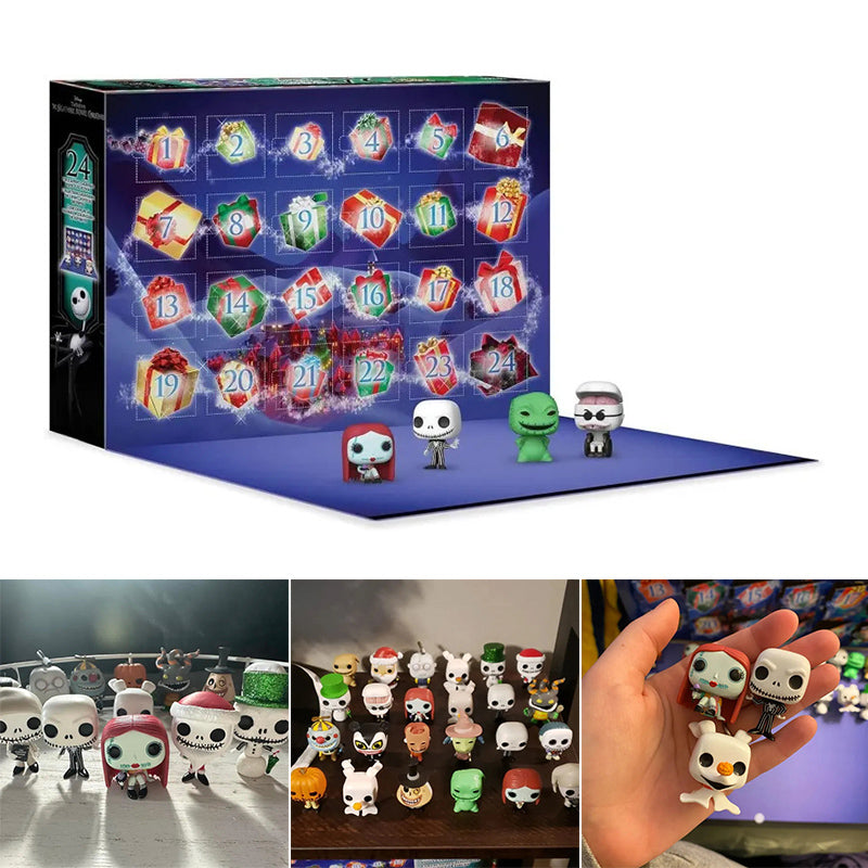 Nightmare Advent Calendar With 24 Figurines