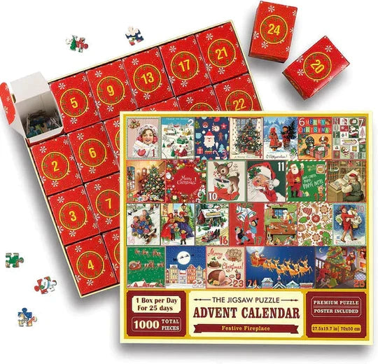 Christmas Puzzle Advent Calendar For Festive Fun