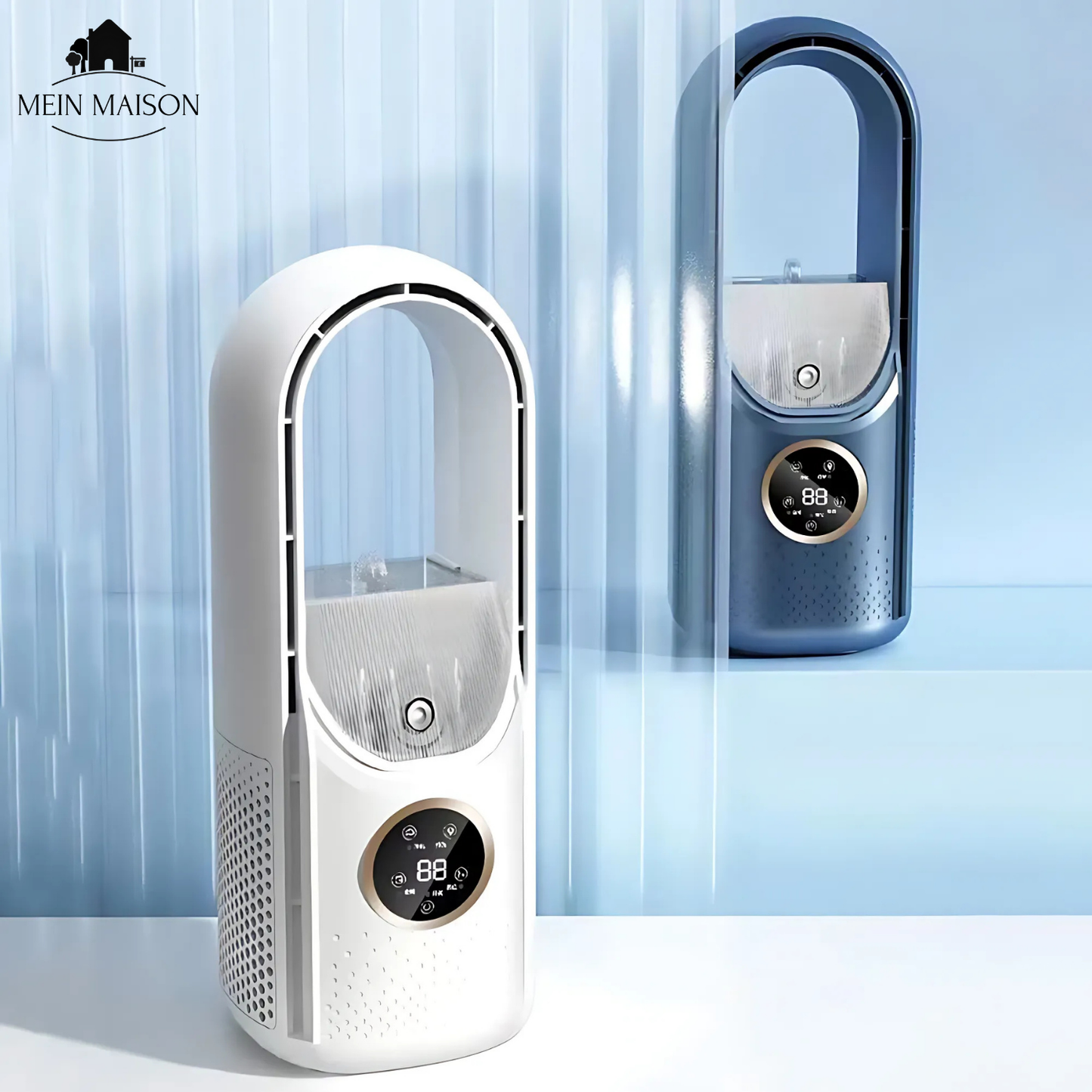 Bladeless USB Air Cooler for Quiet Comfort