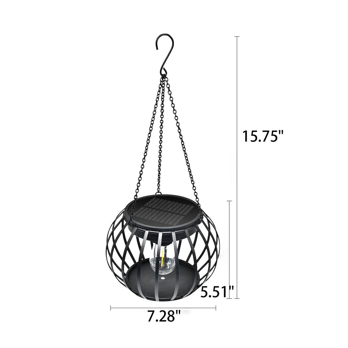 Solar Pumpkin Lantern With Garden Glow