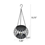 Solar Pumpkin Lantern With Garden Glow