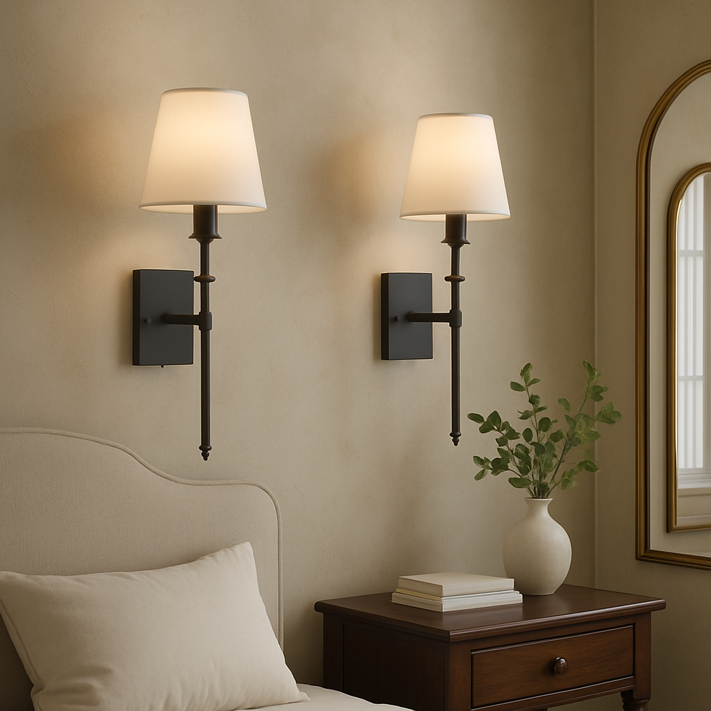 Twin Wall Lamp Set For Framed Ambient Light