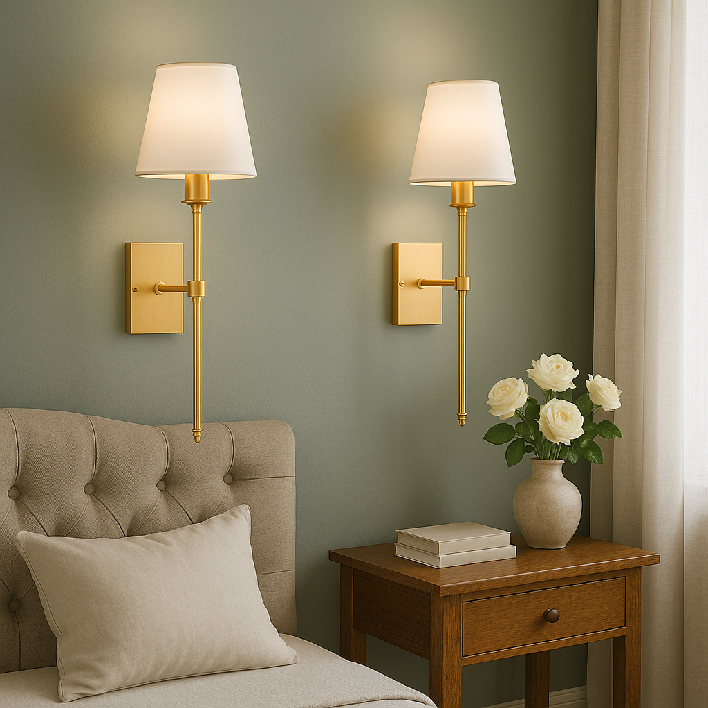 Twin Wall Lamp Set For Framed Ambient Light