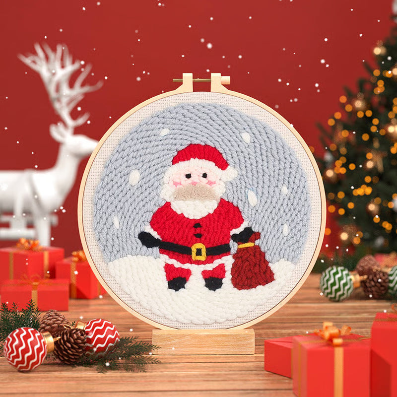 Christmas Embroidery Kit For Heartfelt Decor