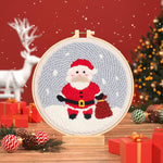 Christmas Embroidery Kit For Heartfelt Decor