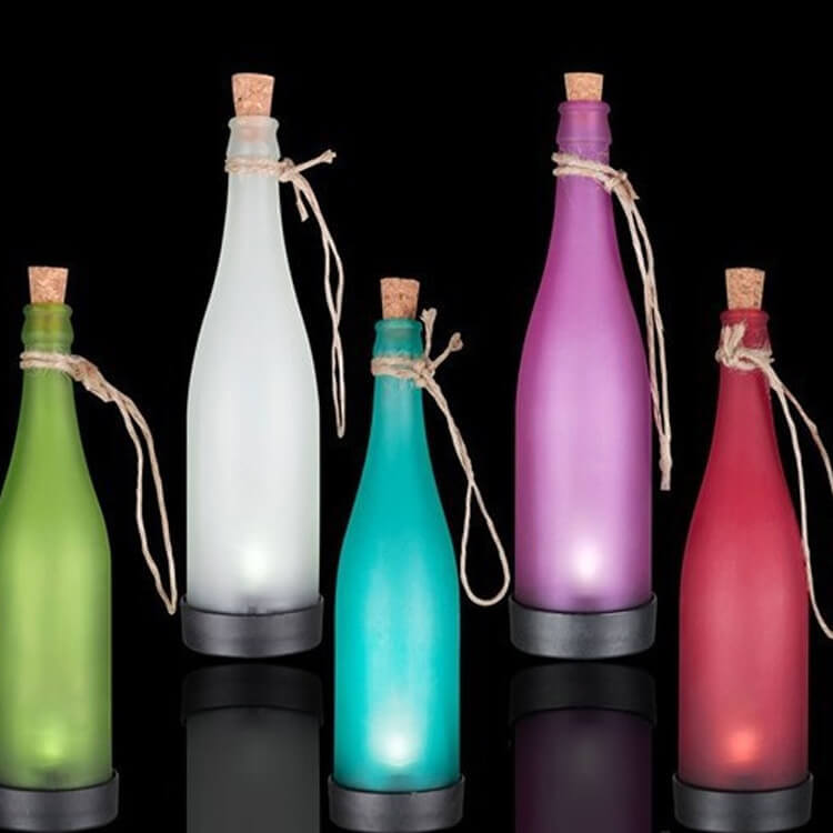 Solar Wine Bottle Lights For Enchanted Evenings