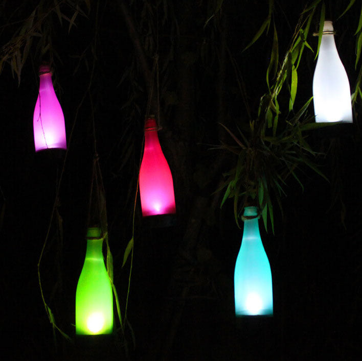 Solar Wine Bottle Lights For Enchanted Evenings