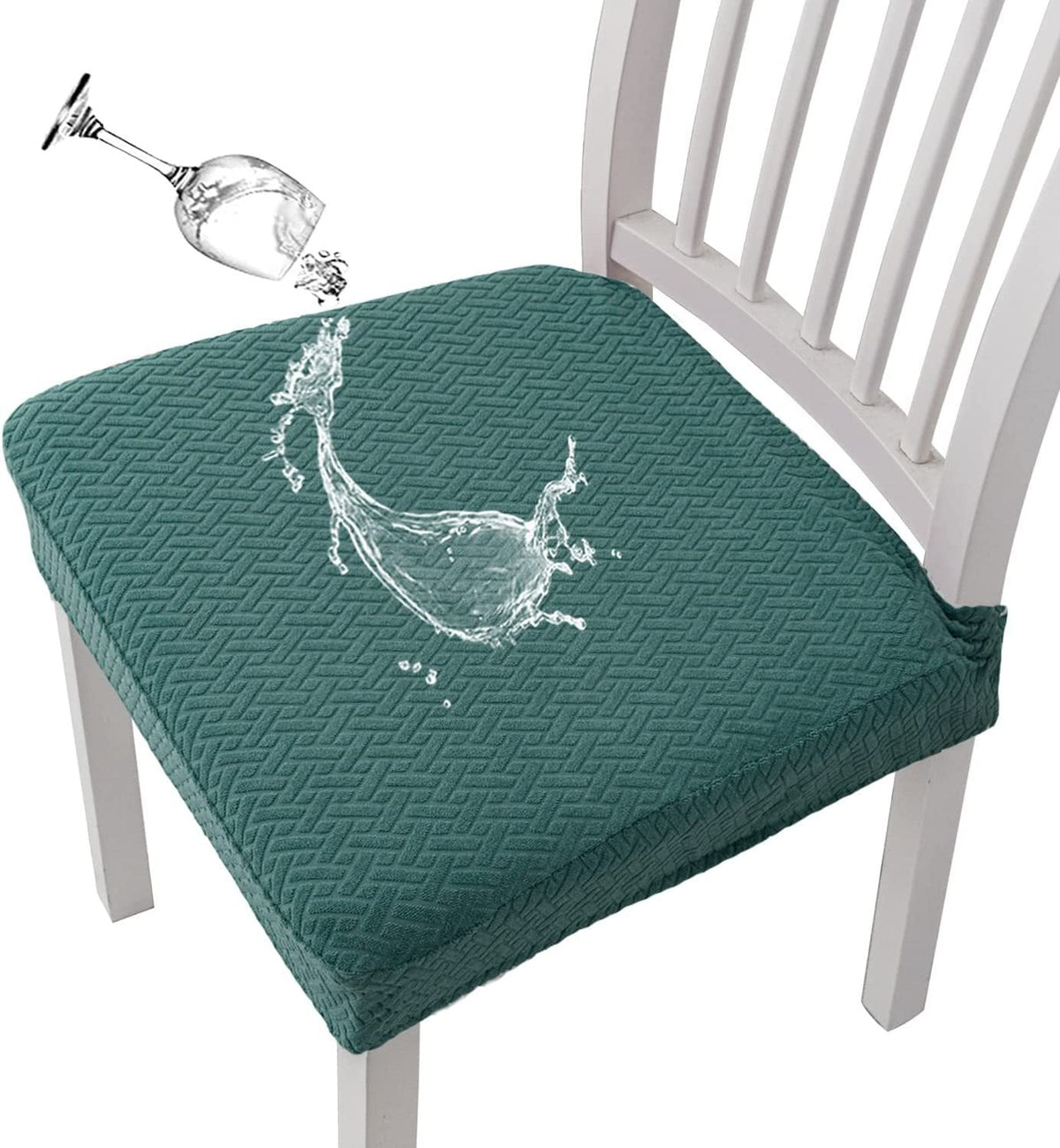 Waterproof Jacquard Chair Cover For Artful Protection