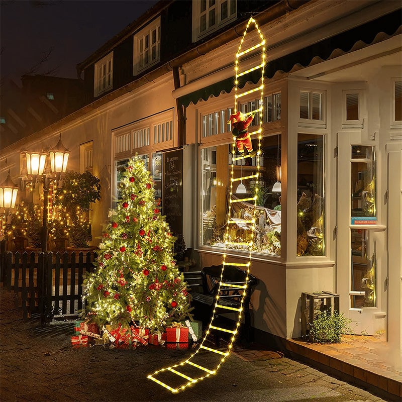 Christmas Ladder Lights For Festive Character