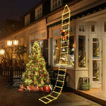 Christmas Ladder Lights For Festive Character