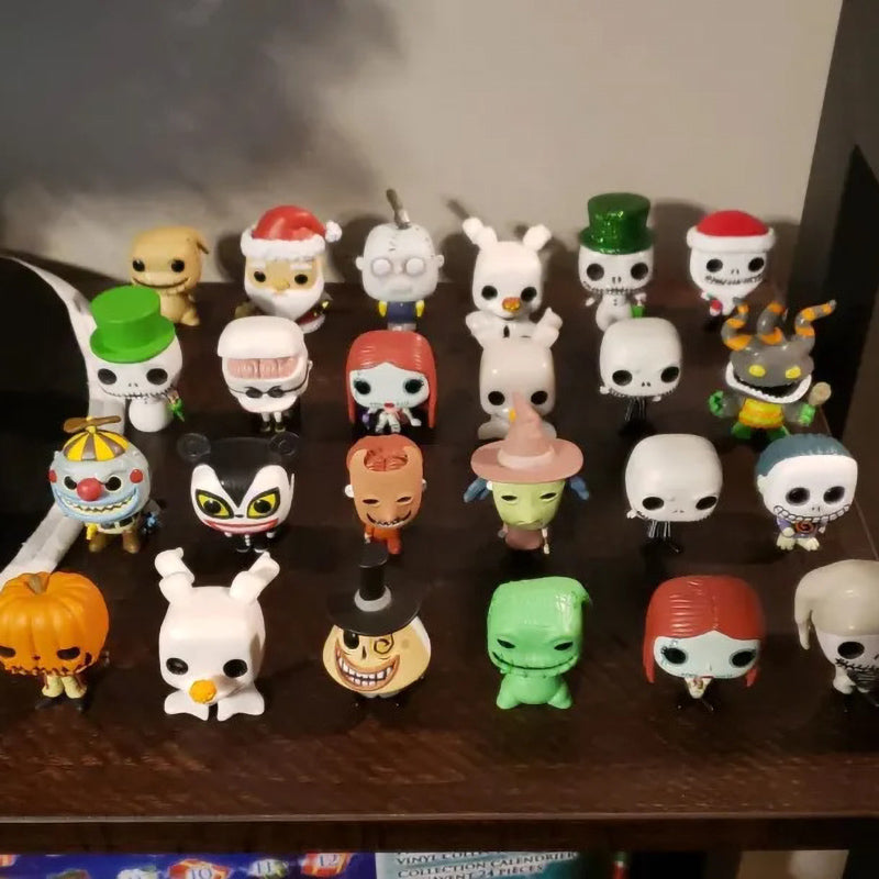 Nightmare Advent Calendar With 24 Figurines