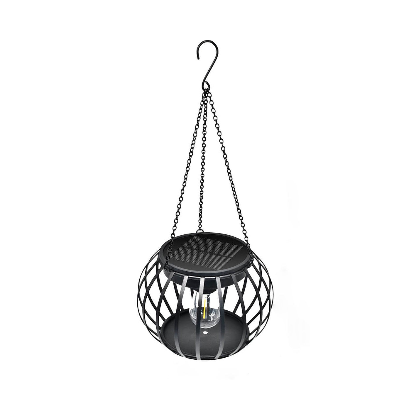 Solar Pumpkin Lantern With Garden Glow